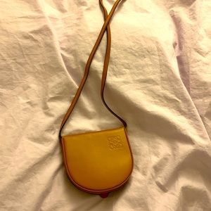 LOEWE mini heel pouch saddle bag